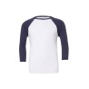 WHITE / NAVY